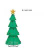77IN H 200L Copper Lights Collapsible Tree