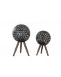 TABLETOP ORB LANTERN SET OF 2