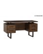 Milano Modern Floating Pedestal Desk