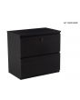 2 drawer Lateral flat Espresso
