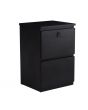 2 drawer Vertical flat Espresso