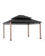 SummerCove Roberts 13 ft. x 15 ft. 2-tier Hardtop Gazebo