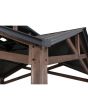 SummerCove Black 12.5 ft. x 12.5 ft. Cedar Framed Gazebo with 2-tier Steel Roof
