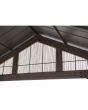 SummerCove Brown 12 ft. x 14 ft. Cedar Framed Gazebo with Steel Roof