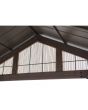 SummerCove Brown 12 ft. x 14 ft. Cedar Framed Gazebo with Steel Roof