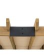 SummerCove 10 ft. x 11 ft. Cedar Wood Framed Hot Tub Pergola with Adjustable Canopy