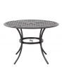 Sunjoy 5-pc. Black Aluminum Lattice Dining Set with Beige Seat Cushions