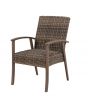 SummerCove 7-pc. Brown Wicker Dining Set with Umbrella Hole