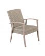 SummerCove 7-pc. Khaki Wicker Dining Set with Umbrella Hole