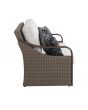 SummerCove 6-pc. Brown Wicker Outdoor Deep Seating Set with 2 Ottomans