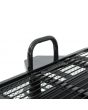 Sunjoy Square Firepit with Adjustable cooktop Grill